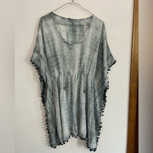 Daisy Island Tops - Tie Dye Beach Women’s Cover Up Top